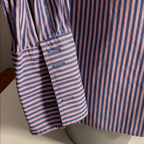 Vintage Striped Dress Shirt from Pink - Picture 3 of 7